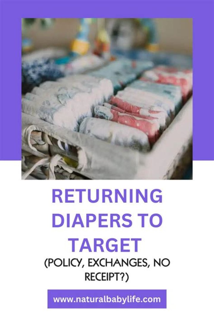 Diaper Exchanges Without A Receipt
